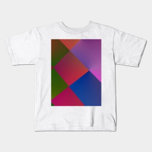 multicolored texture gradient Kids T-Shirt